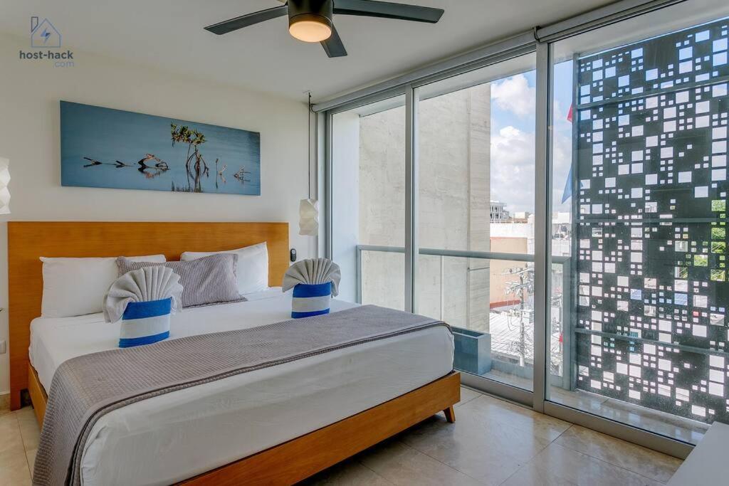 Danzamar 7, Modern Apartment 2 Blocks Away From 5Th Avenue Плая-дель-Кармен Экстерьер фото